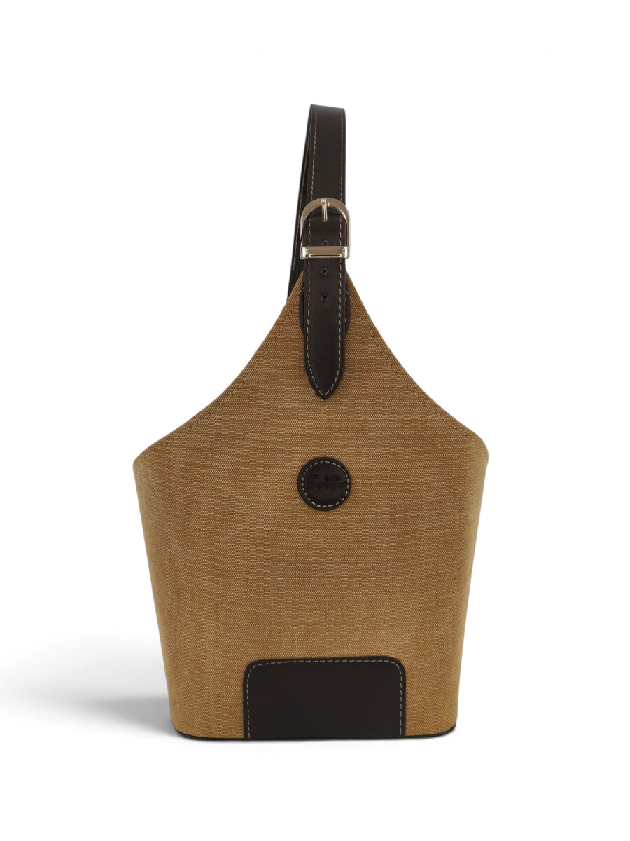 Matera canasto en lona - Beige 