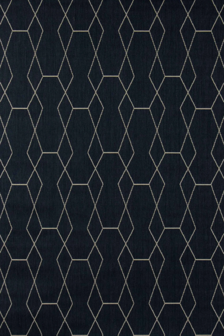 LINEO ALFOMBRA LINEO LIN/9356/H503/ 160X230 MIDNIGHT BLUE/WOOL