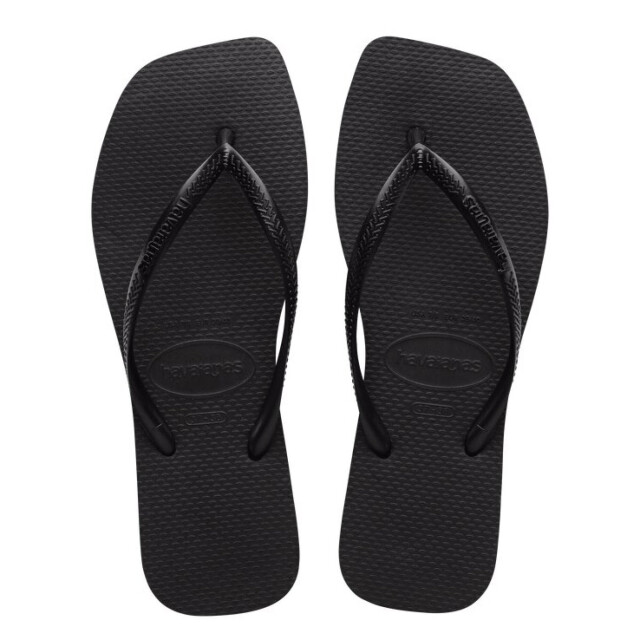 Sandalias de Mujer Havaianas Slime Square Negro