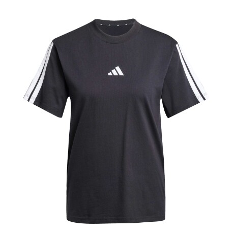 Remera de Mujer Adidas Essentials 3S Negro - Blanco