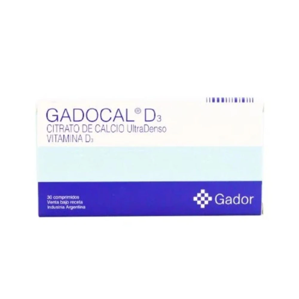 GADOCAL D3 200 MG. CJ X 30 COMP.