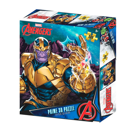 Puzzle Prime 3D Lenticular Marvel Thanos 500 piezas Puzzle Prime 3D Lenticular Marvel Thanos 500 piezas