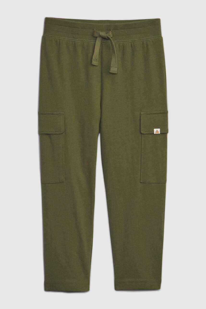 Pantalón Deportivo Cargo Sin Felpa Toddler Niño Army Jacket Green