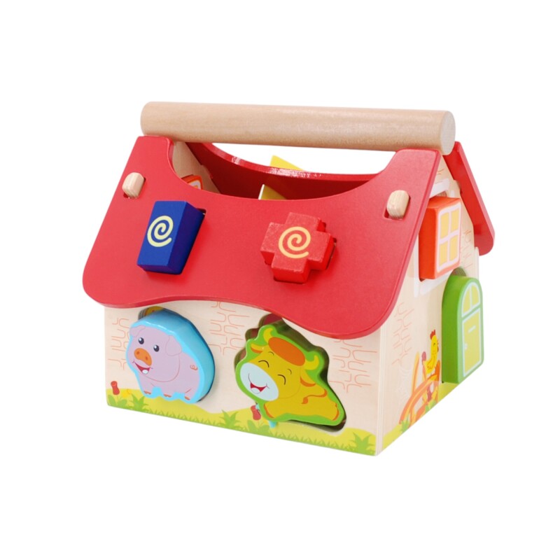 Juego Didactico de Madera con Animales de la Granja Juego Didactico de Madera con Animales de la Granja