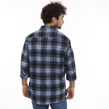 Camisa Wrangler de Hombre - FLANNEL SHIRT - WLS104UR ELD