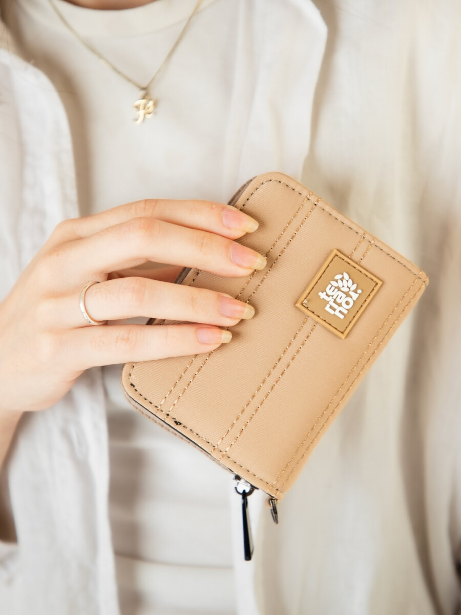 Monedero Weekend - Beige 