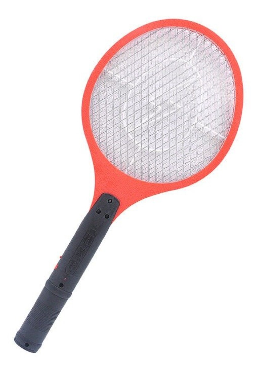 Raqueta Matamosquitos Electrica Recargable Mata Insectos - Variante Color Rojo 