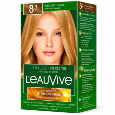 TINTA LEAU VIVE KIT N 8.3 TINTA LEAU VIVE KIT N 8.3