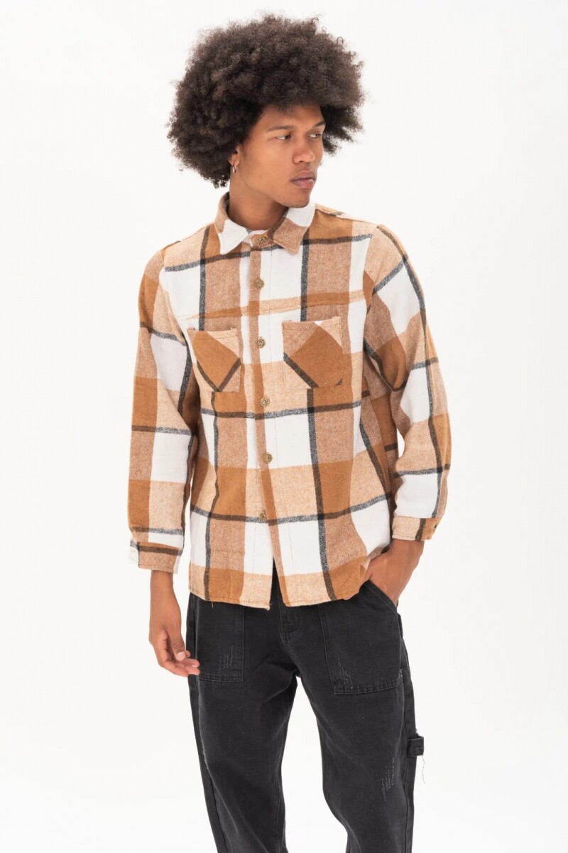 Camisa Lumber Beige