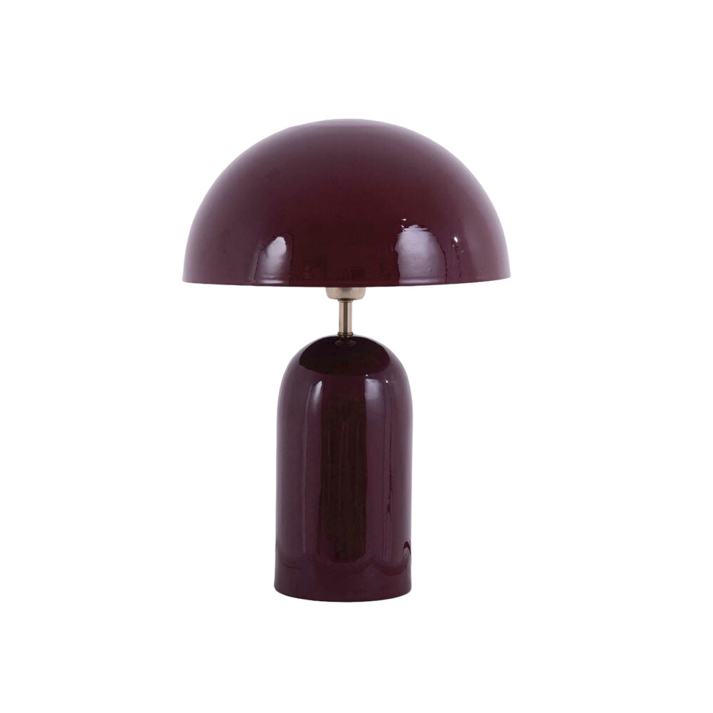 LÁMPARA DE MESA 37956, ROJO METAL 37956