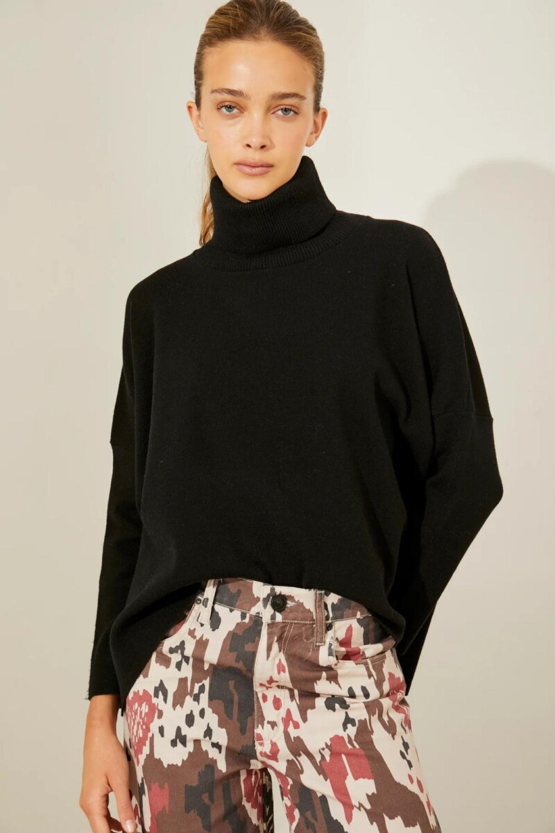 POLERA OLIVER - NEGRO