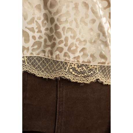 Top Encaje Bordados Nacar