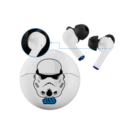 Auriculares Star Wars Storm Trooper (Pin Incluido) Auriculares Star Wars Storm Trooper (Pin Incluido)