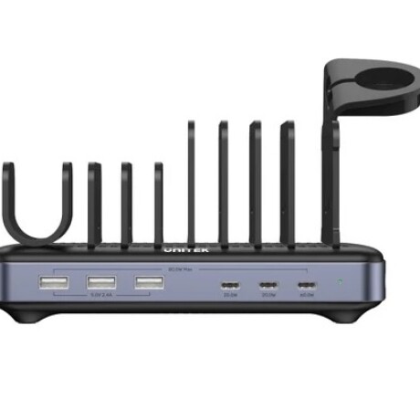 Estación de Carga Unitek 80W 6 Puertos USB 001