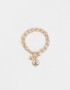 Pulseras Flexibles Con corazón Pulsera Flexible Con Corazón - Dorado