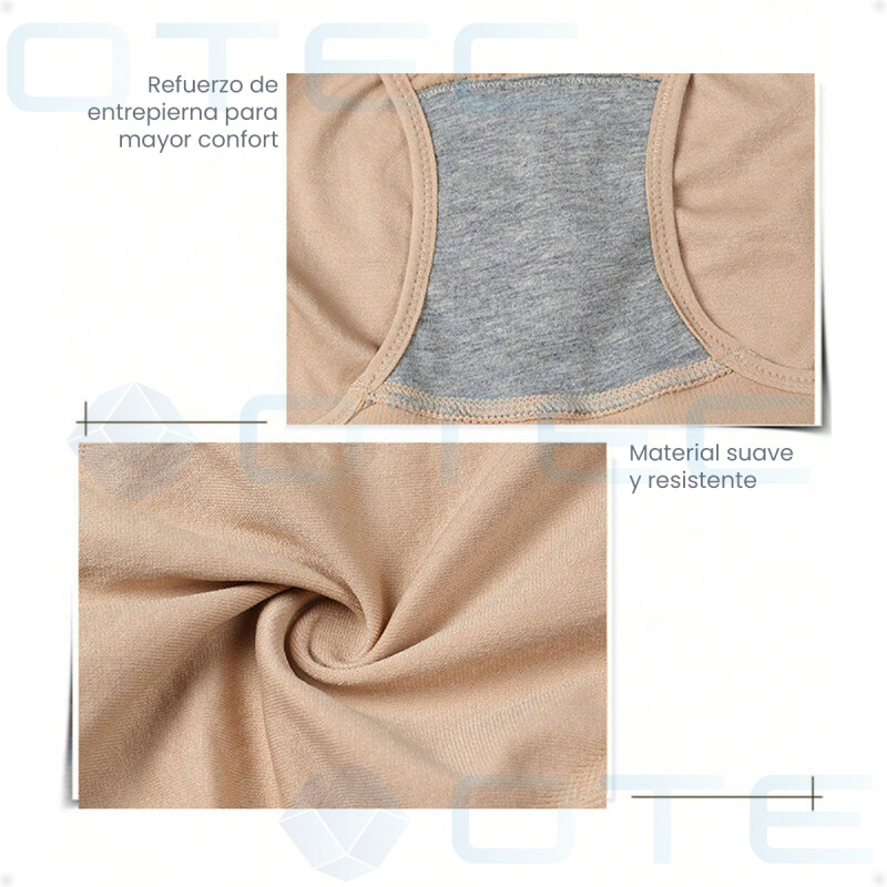 Faja Modeladora reductora Tiro Alto Beige