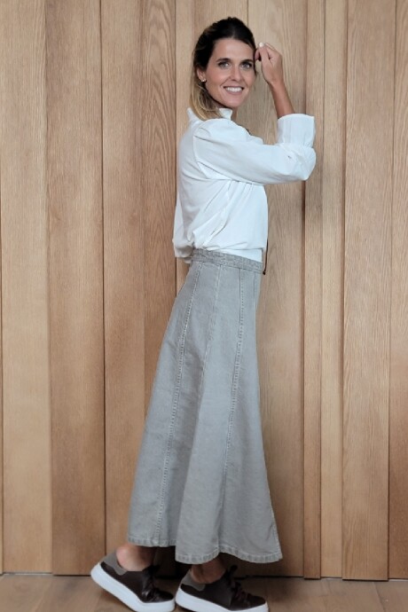 Pollera Mónaco Taupe