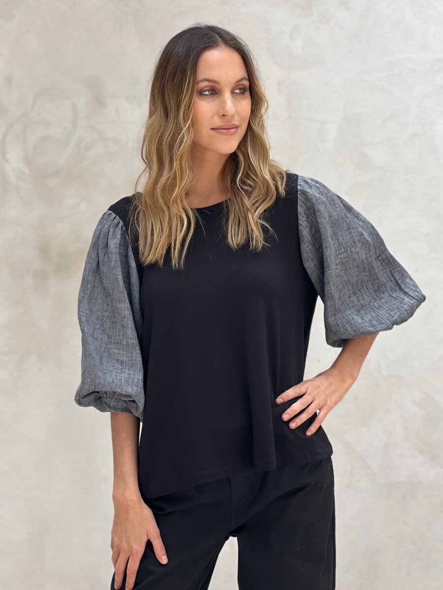 BLUSA AZUCENA - NEGRO 