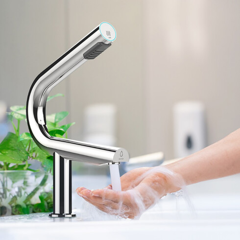 Lavatorio Con Secador De Manos De Ac Inox 1400W 000