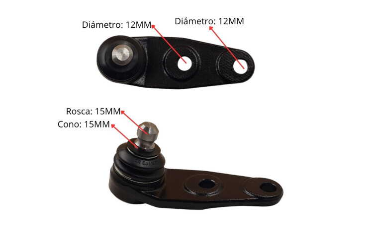 Rotula Del Volks Gol Ii/Parati/Saveiro 93-99 Der/Izq Rotula Del Volks Gol Ii/Parati/Saveiro 93-99 Der/Izq
