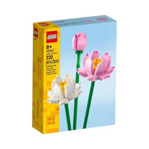 Bloques para armar Lego Flores de Loto 220 Piezas 8+ Bloques Para Armar Lego Flores De Loto 220 Piezas 8+