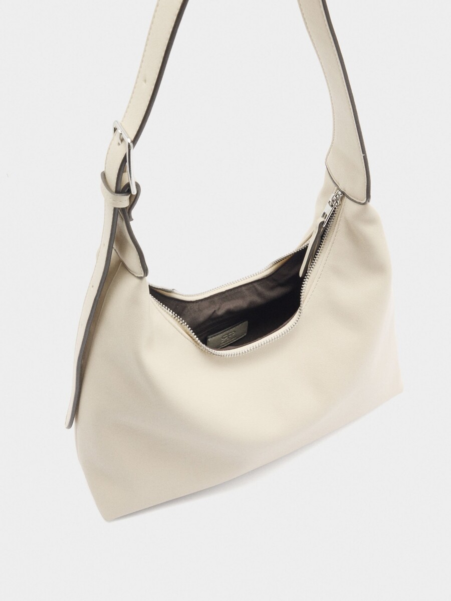 Bolso De Hombro Hobo crudo