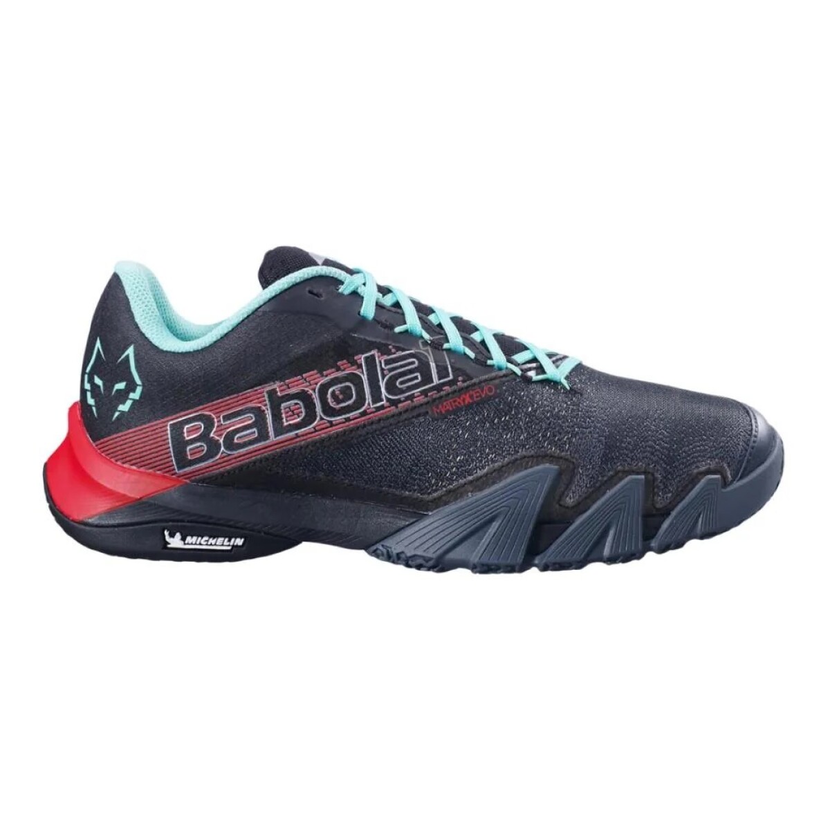 Calzado Babolat Jet Premura 2 Lebron Black Fiesta Red - Negro 