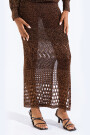 LU SKIRT Gold Black