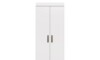 Ropero 2 puertas - Blanco - Linea FIT Ropero 2 puertas - Blanco - Linea FIT