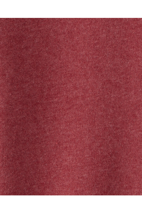 Pantalón deportivo de algodón, rojo. Talles 6-10 Sin color