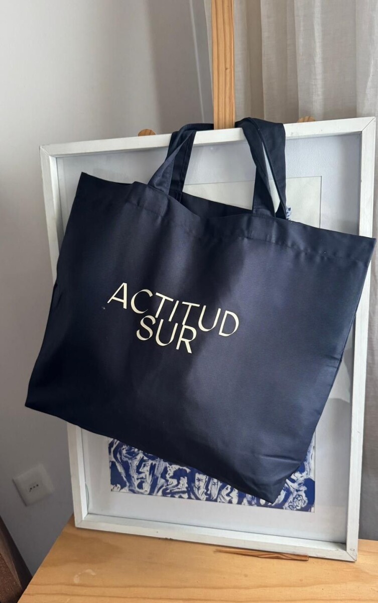 Tote Bag Actitud Sur - Azul Marino 