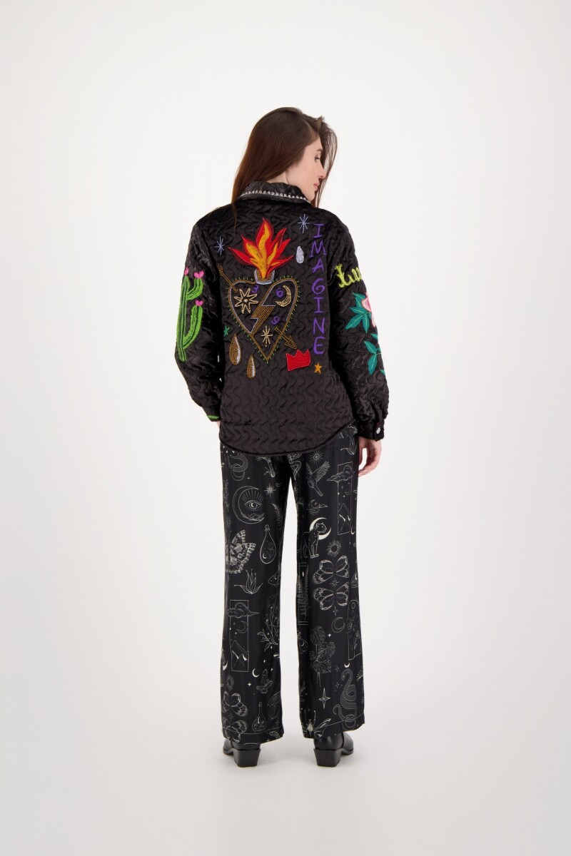 CHAQUETA Negro