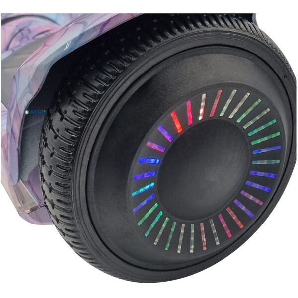 Patineta Skate Electrica Gyroor Balance Hoverboard Bt Variante Color Lila