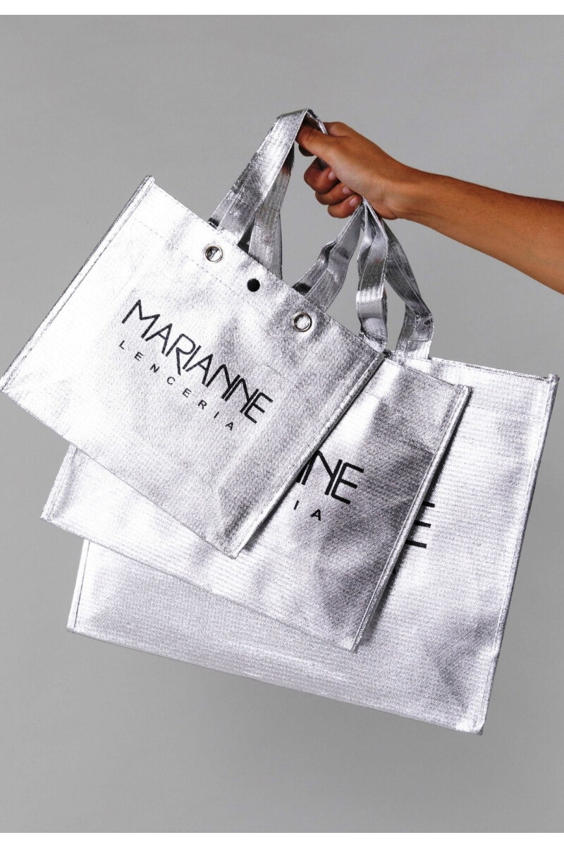 BOLSA PLATEADA GRANDE BOLSA PLATEADA GRANDE