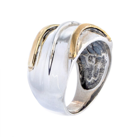 Anillo de plata y double de oro ktes Anillo de plata y double de oro ktes