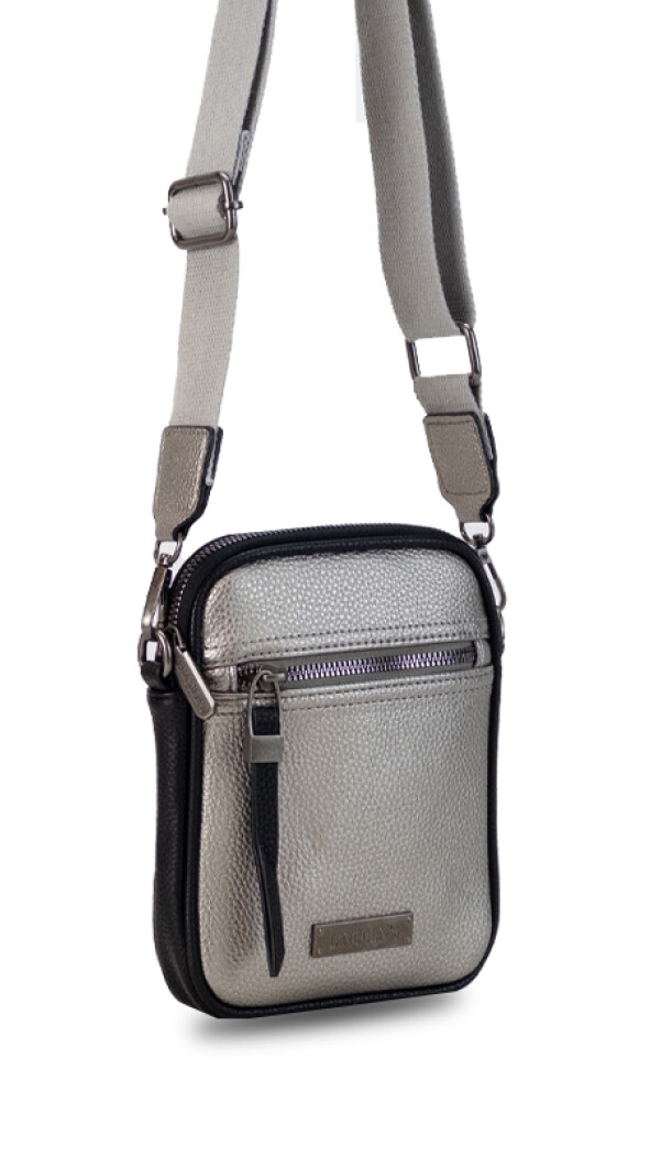 PHONE BAG GIONA PELTRE Y NEGRO