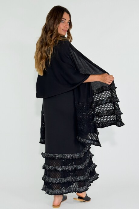 PASHMINA AZAHAR Negro