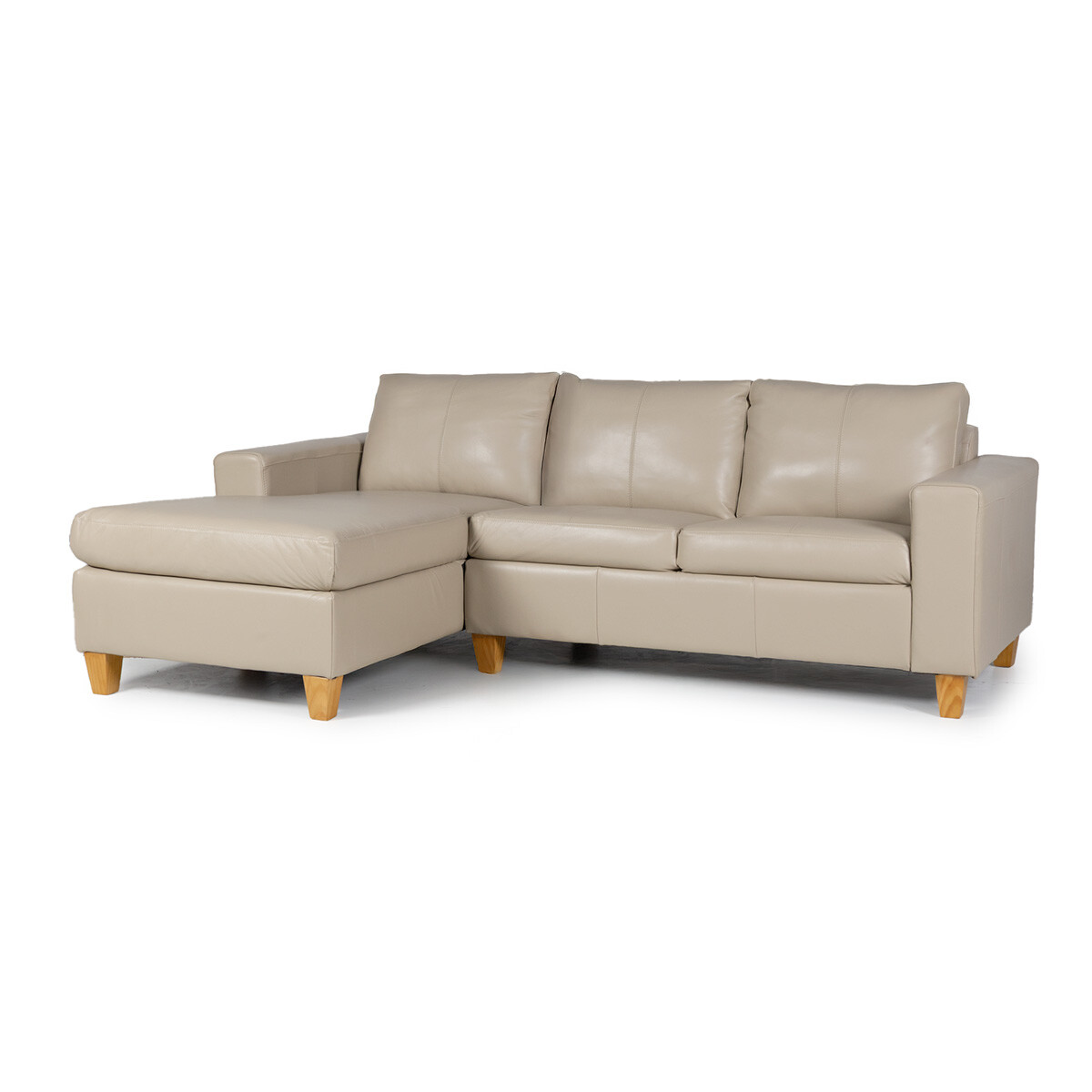 Rinconera Royale - Cuero Básico - Chaise Izquierdo - 519 (Beige) 
