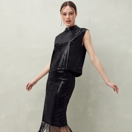 FALDA SASKIA Negro