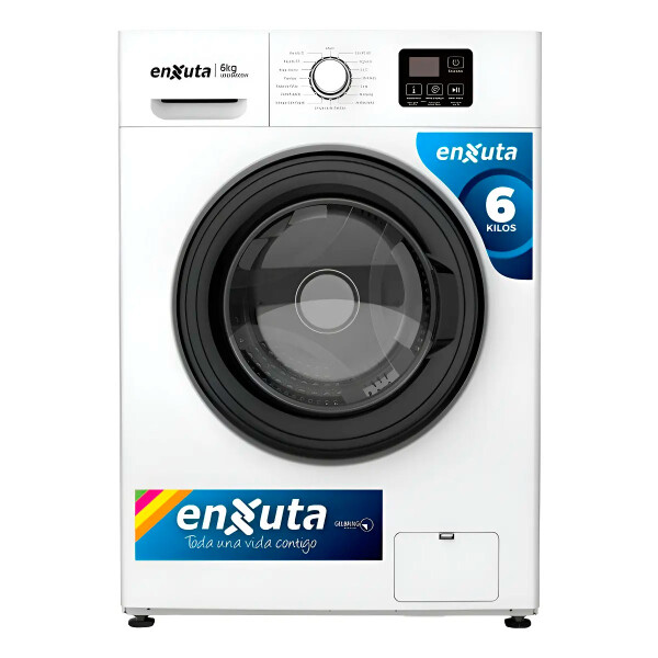 LAVARROPA ENXUTA LENX 0650 DW 6kg Digital Blanco N/A