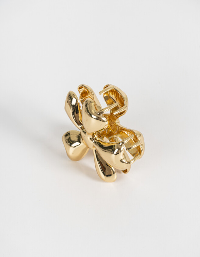 Broche Con flores Broche Con Flores - Dorado