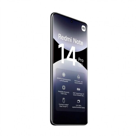 XIAOMI REDMI NOTE 14 PRO 5G 256/8 XIAOMI Redmi Note 14 Pro 5G 6,67' 256GB 8GB RAM Cámara 200Mpx - Black