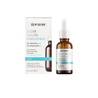 Serum Super Hialuronico Dr Selby 30 Ml. Serum Super Hialuronico Dr Selby 30 Ml.
