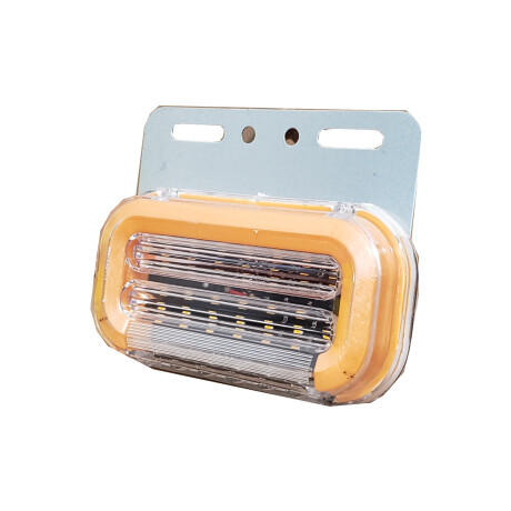 FAROL - FARO LATERAL RECTANGULAR LED 24V AMBAR 135X70MM - FAROL - FARO LATERAL RECTANGULAR LED 24V AMBAR 135X70MM -