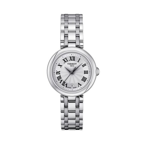 Reloj Tissot Bellissima Small para mujer T1260101101300 en acero plateado Reloj Tissot Bellissima Small Para Mujer T1260101101300 En Acero Plateado