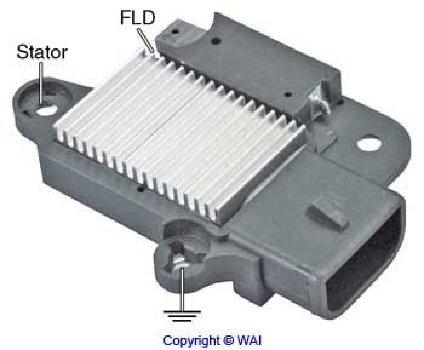REGULADOR VOLTAJE - REG. ALT. FORD =F6DU-10C359-AA TRANSPO 