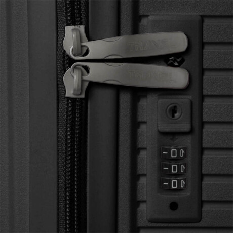 Set X3 Valijas De Viaje Rígidas 4 ruedas 20, 24 y 28 Negro1