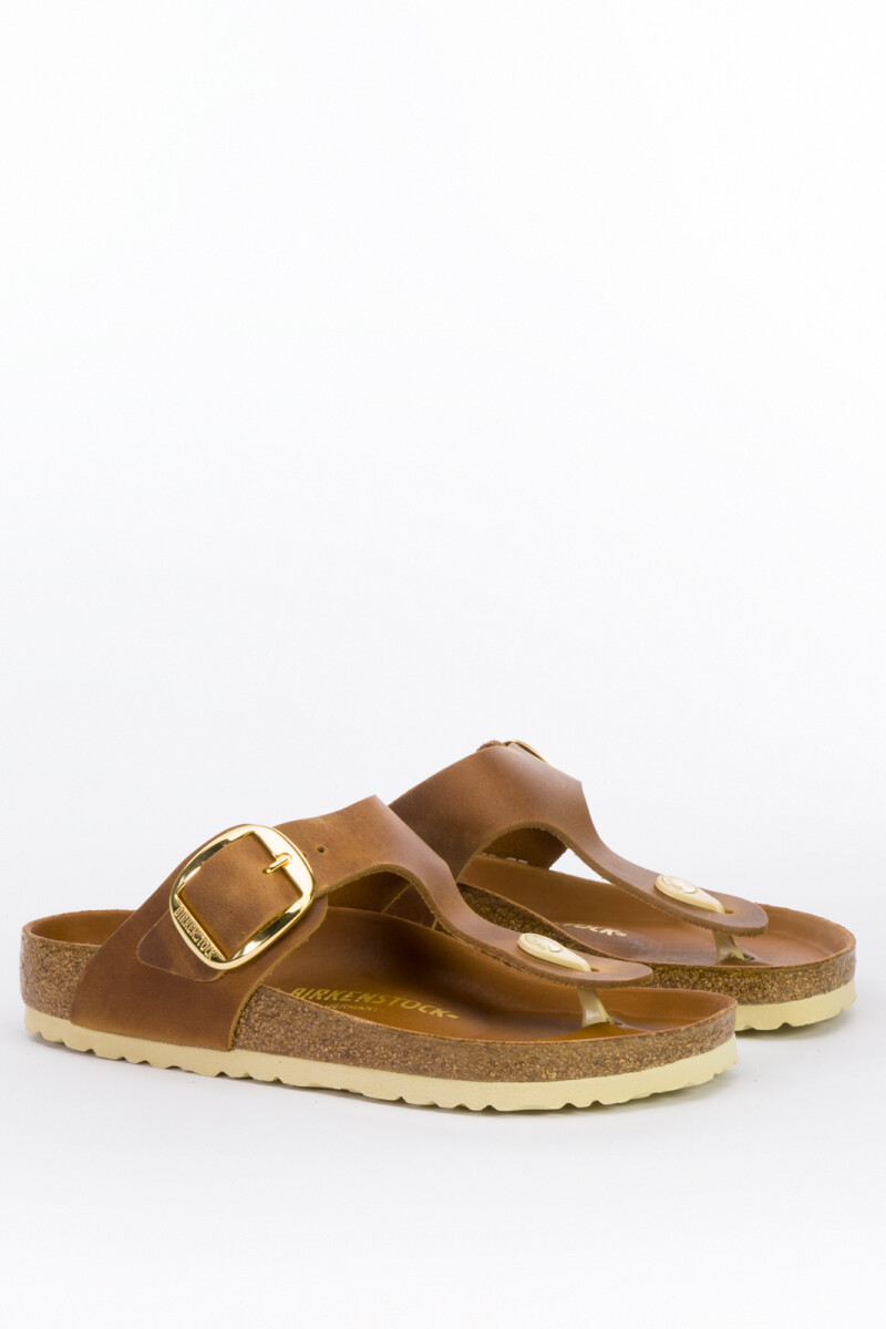 GIZEH BIG BUCKLE Cognac