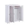 Ropero 3 Puertas Madera Maciza - Linea Bastian Ropero 3 Puertas Madera Maciza - Linea Bastian