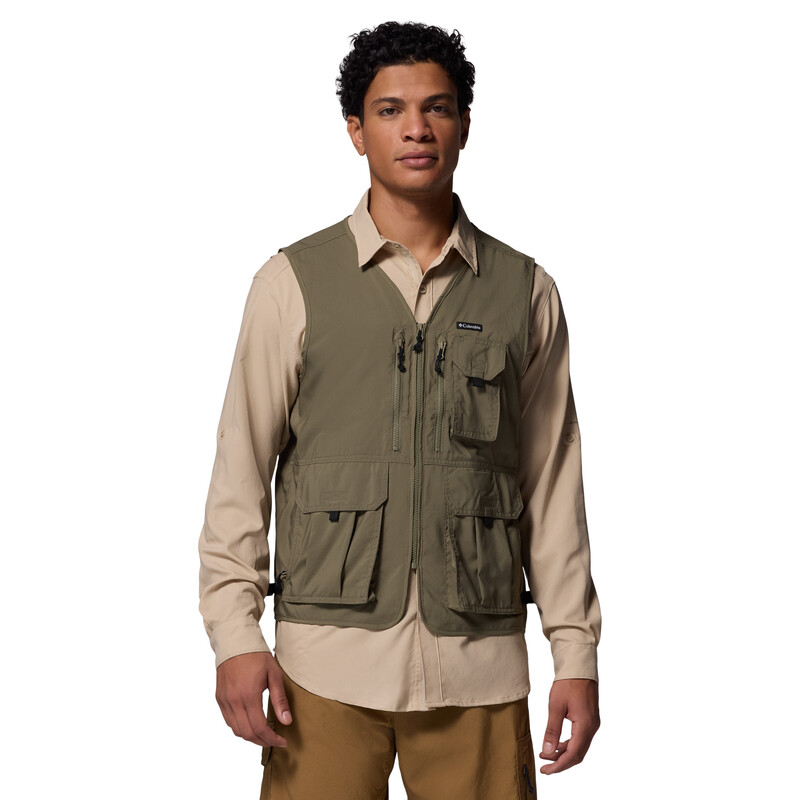 Chaleco Silver Ridge Utility Hombre Stone Green